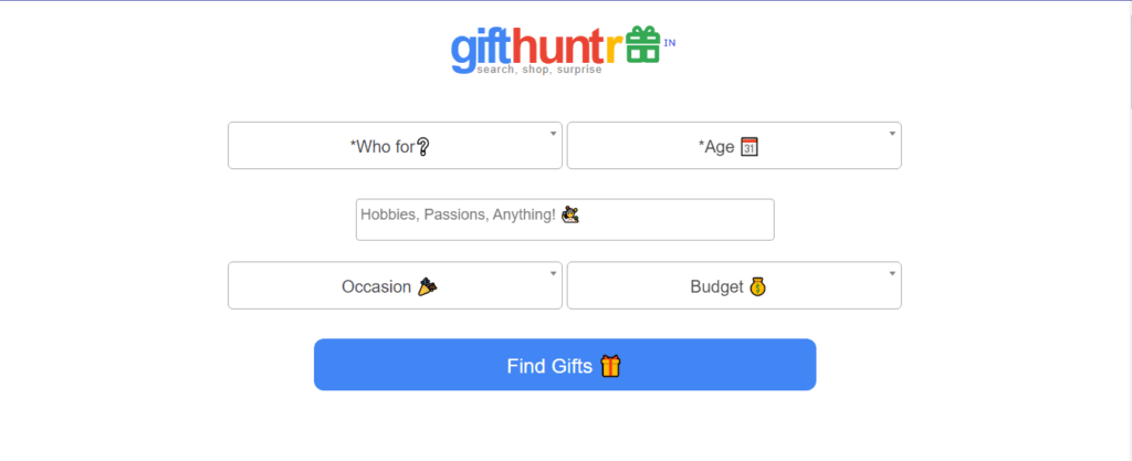 Gifthunter Ai For FInding Gifts easily