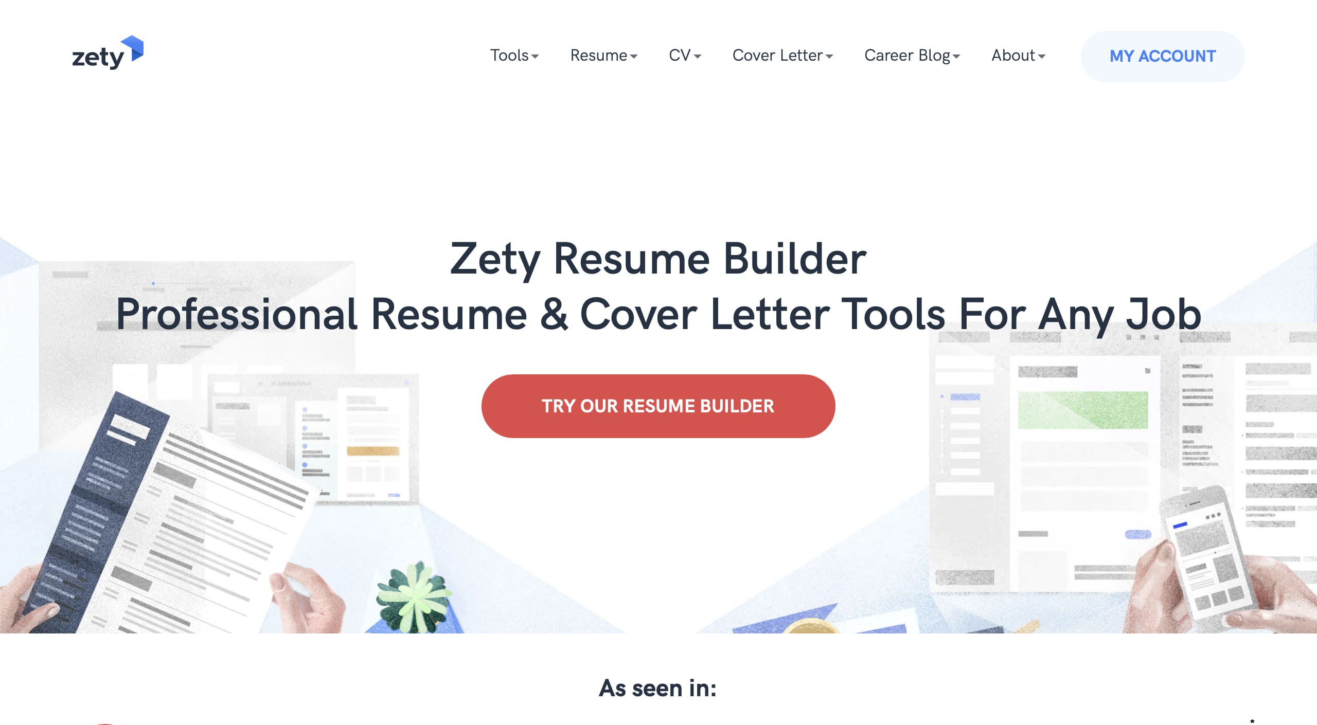 Zety Ai resume maker